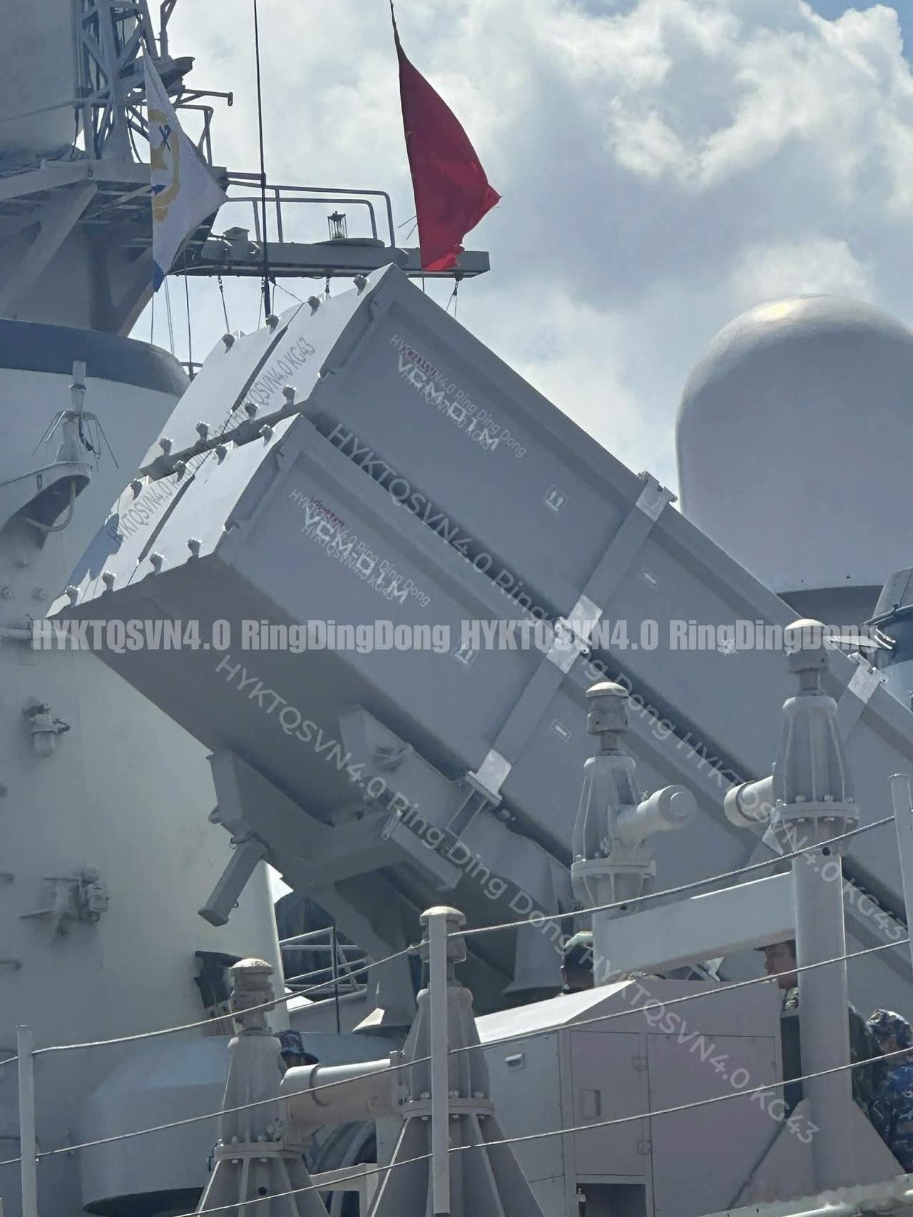 越南海军浦项级轻型护卫舰已安装上其国产VCM-01M反舰导弹，越南从韩国获赠的2