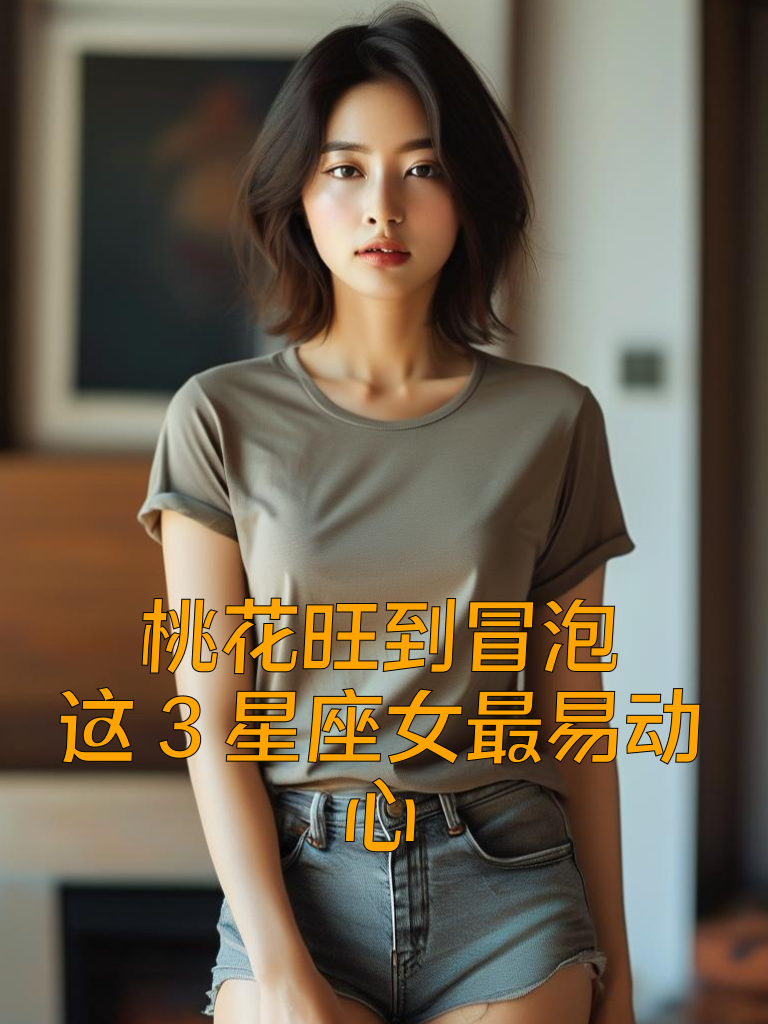 桃花旺到冒泡，这3星座女最易动心
