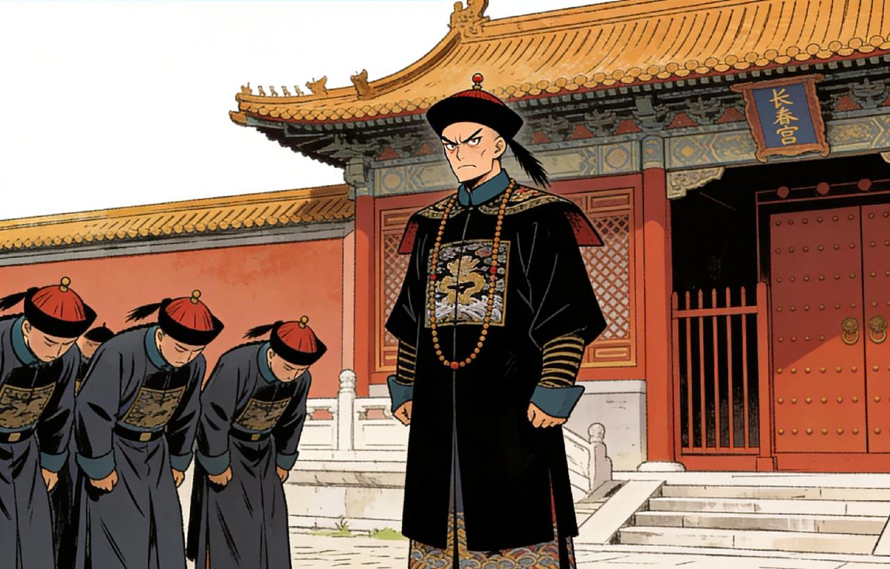 1626年，魏忠贤把李成妃幽禁在长春宫内，要饿死她，15天后，太监打开宫门准备收