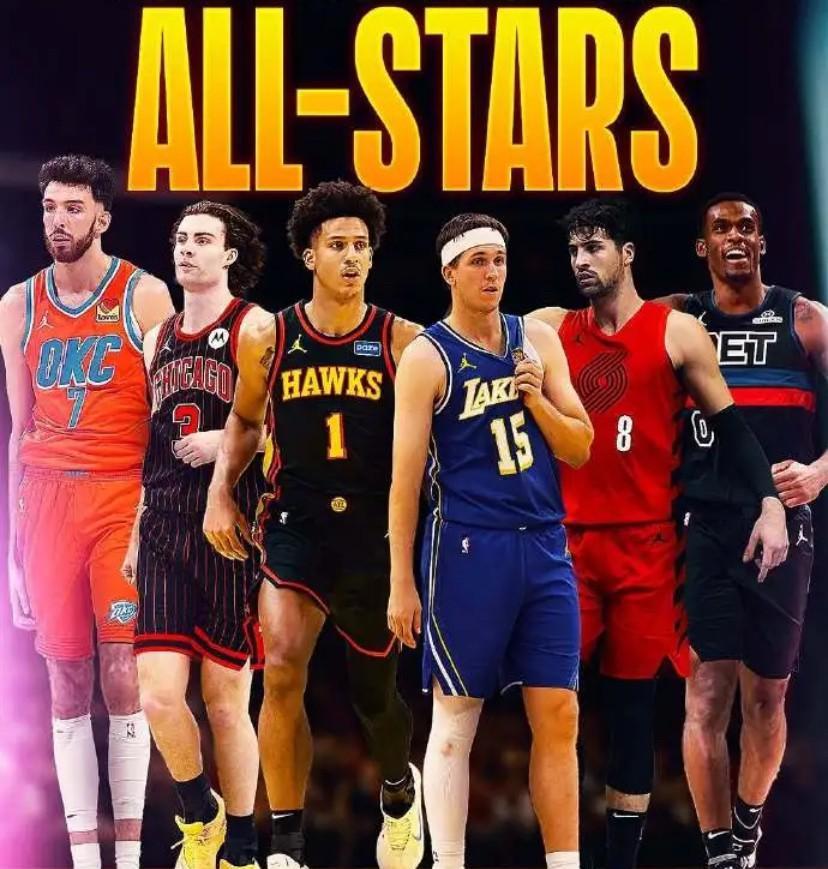 本赛季有望首次入选全明星的7位球员：1、掘金穆雷场均25分4.5篮板6.8助