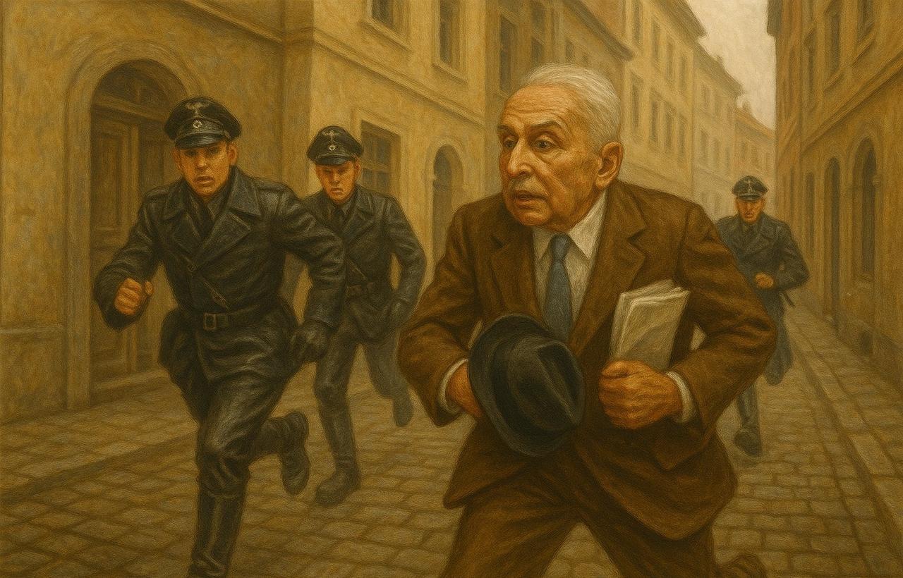 1927年，维也纳的一位犹太经济学家写了一本书，预言欧洲将走向全面战争。他找到