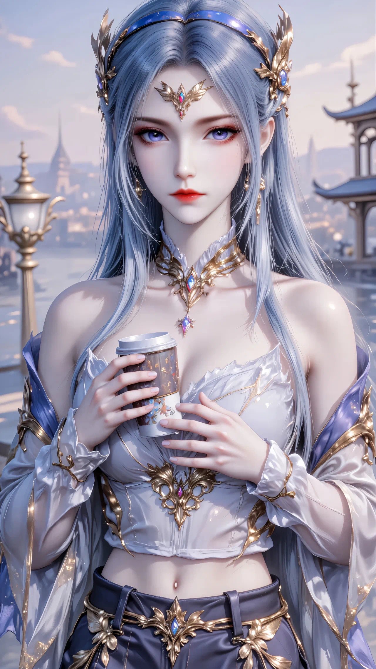 斗罗大陆千仞雪【精致美图】个人感觉金色法系更好看！​​​