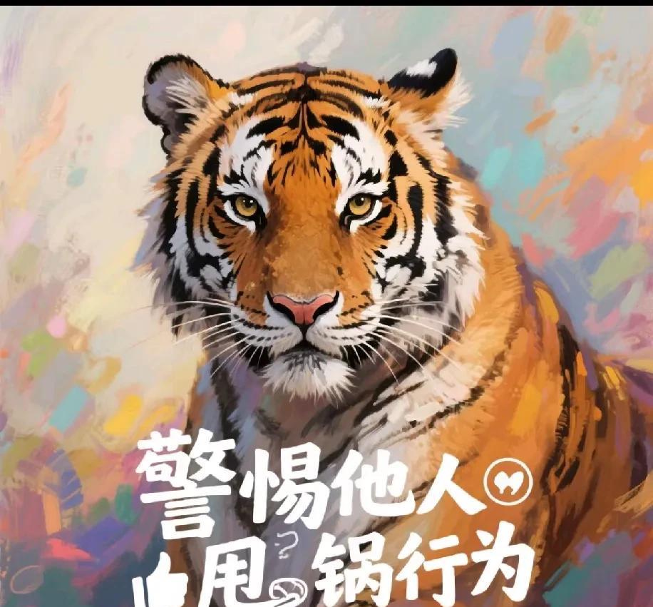 寅虎注意！近期需警惕他人甩锅行为！表面称兄道弟、关键时刻推卸责任的人，正企图将麻