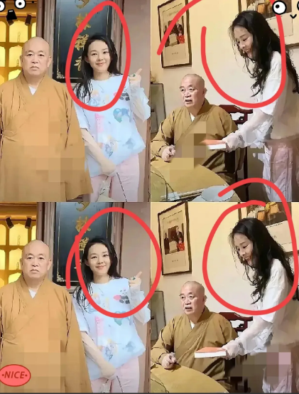 释永信“夫人”同框照曝光！女方颜值碾压，方丈全程“装不熟”？网友神了！一