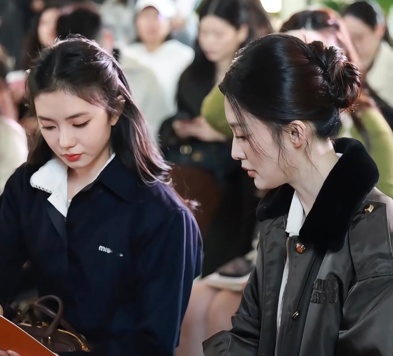 李沁刘浩存活动同框，好美的两张脸对我眼睛很好