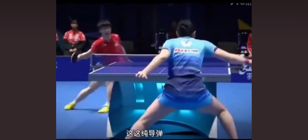 横滨张本美和拿了冠军以后，看完她和彤彤的比赛，立马我就去看了莎莎和美和的那场世乒