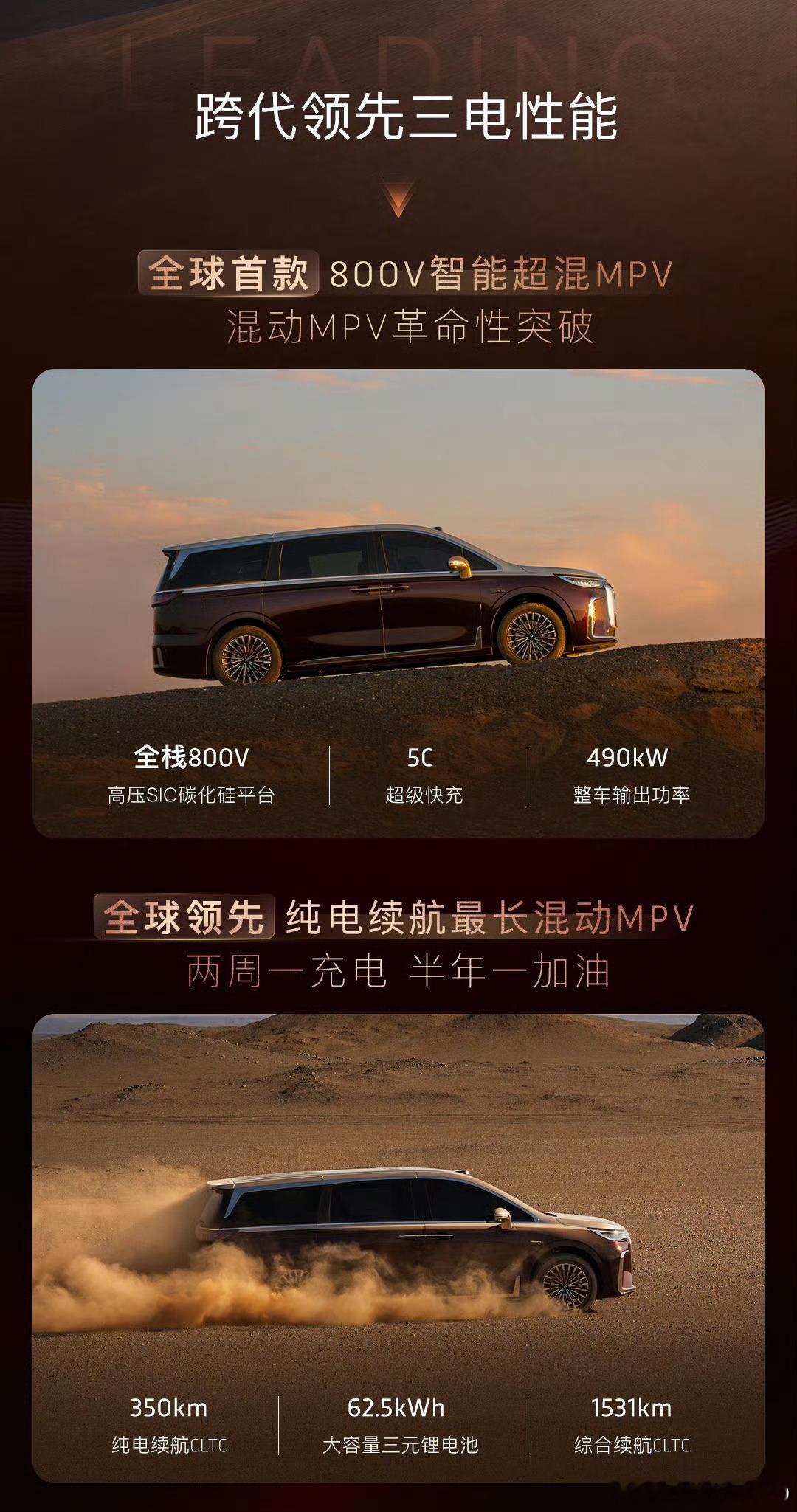 岚图梦想家每次更新的幅度都很大这次在动力、座椅都有巨大升级更换了62.5度的长续
