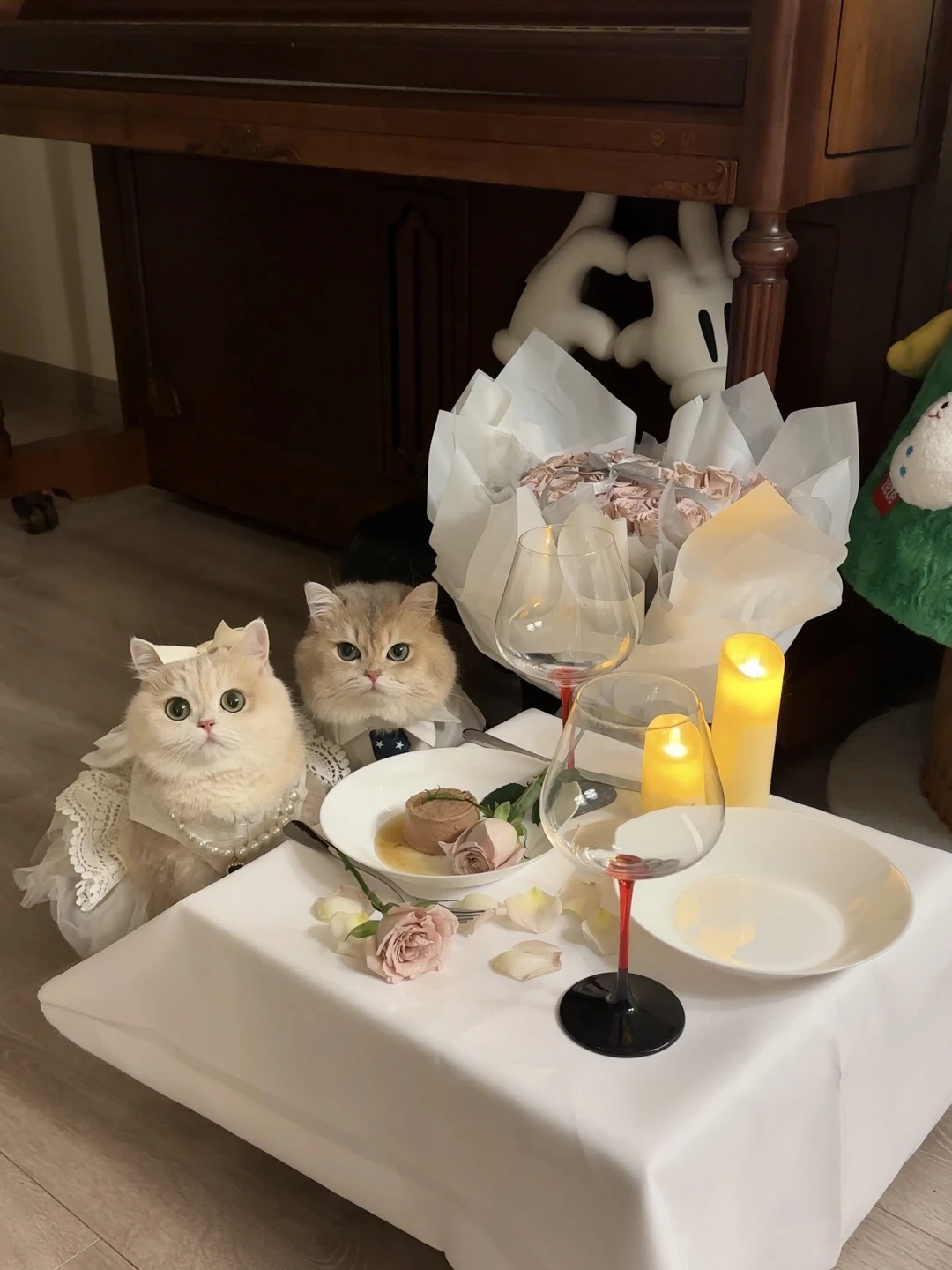 在一起的第1000天给她安排一顿法式大餐