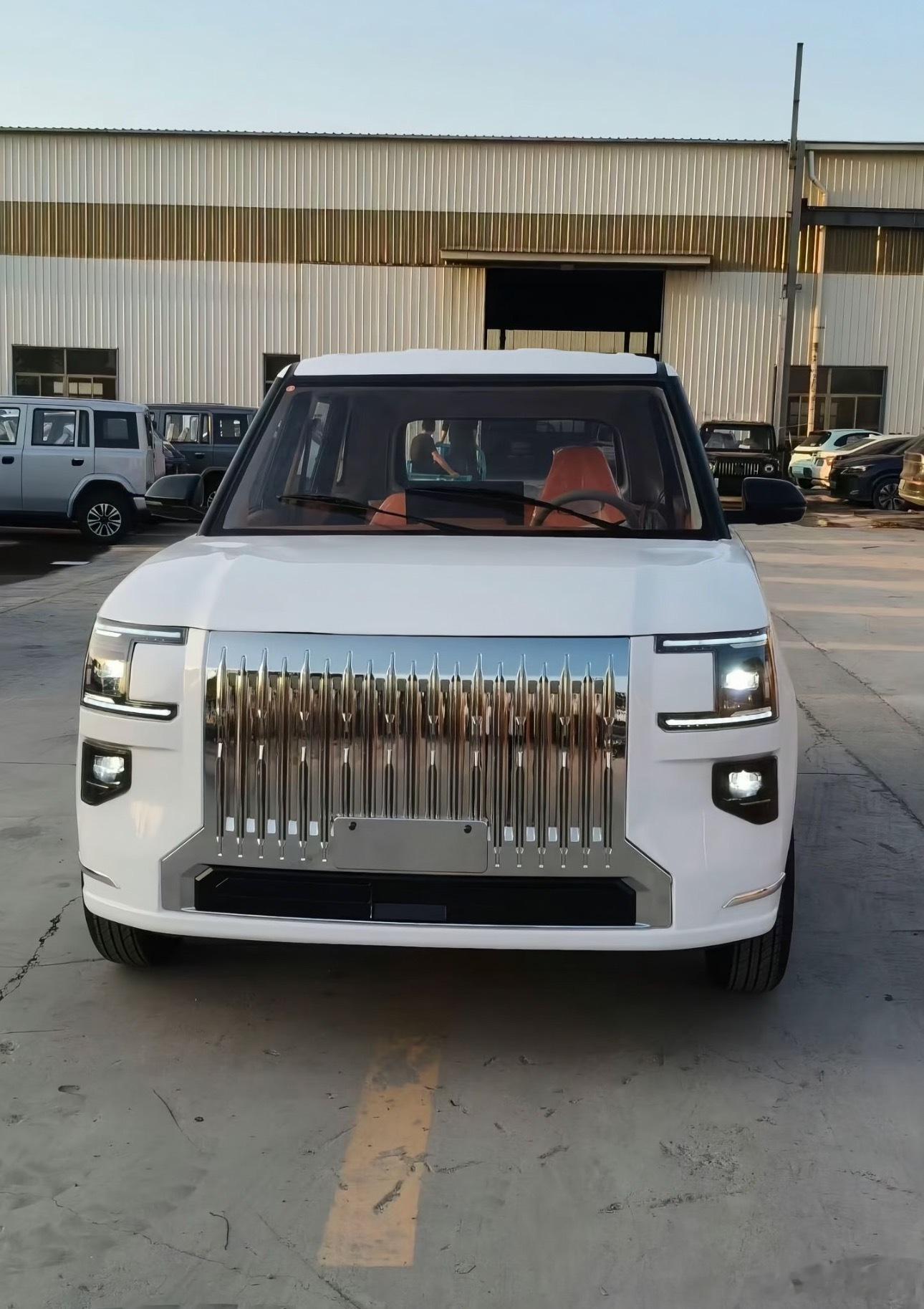 笑鼠，极氪9X的脸这么快就被老头乐模仿了？[笑着哭]​​​
