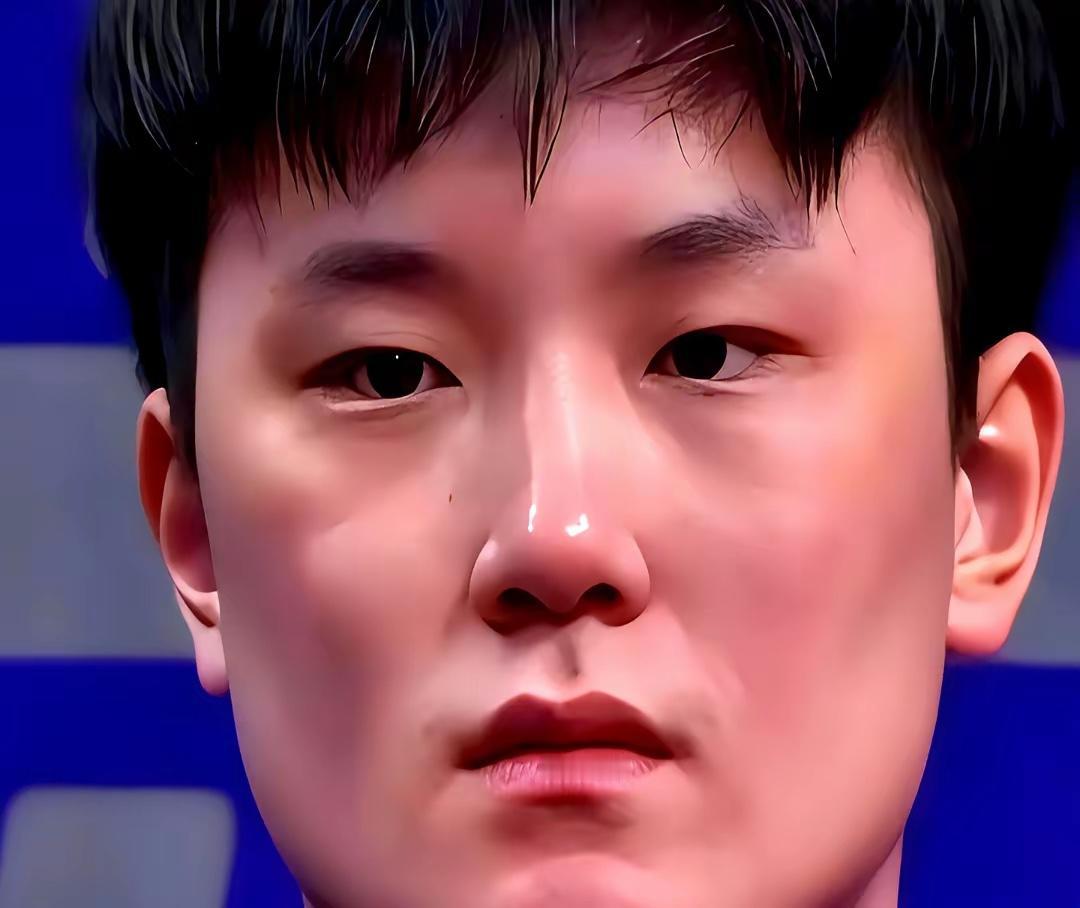 输给林昀儒：张本在角落哭了输了比赛的张本智和，耷拉着脑袋，似曾相识的一幕又出