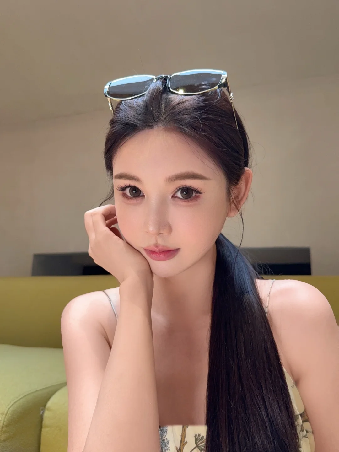 今日份甜御妆焊在脸上了