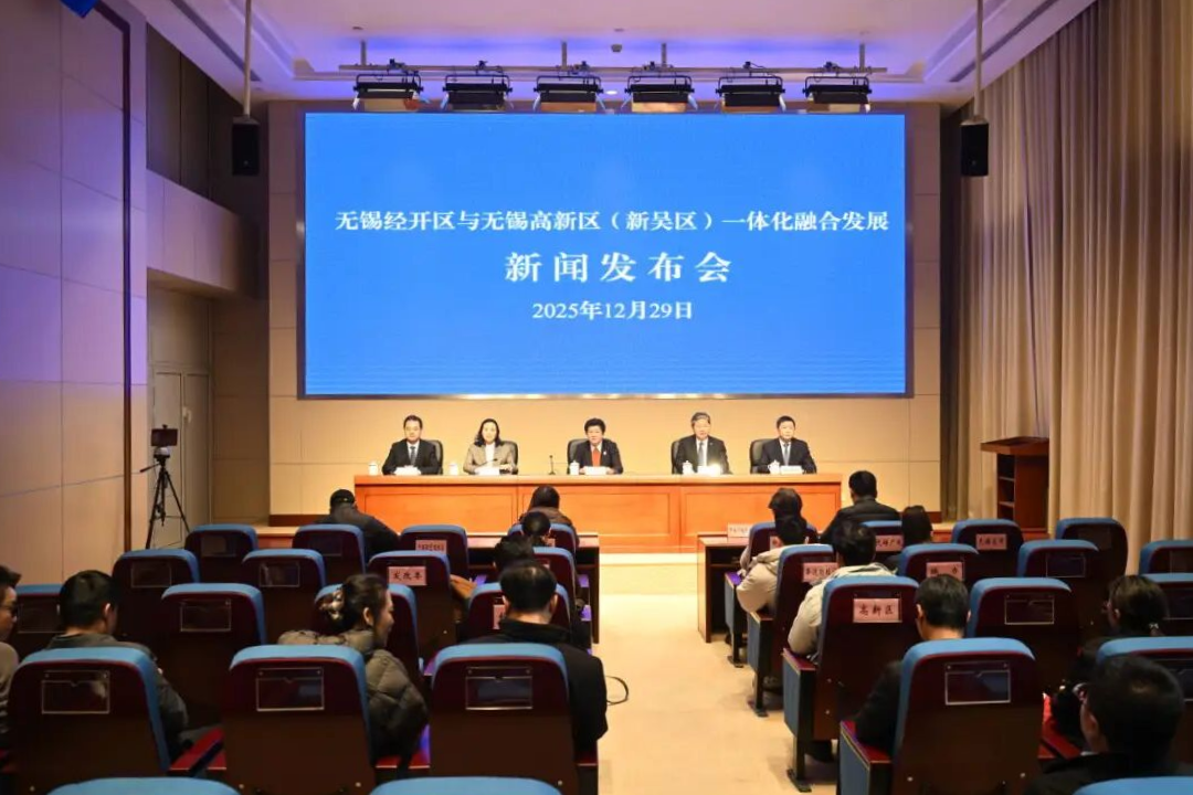 凝聚合力! 无锡经开区与无锡高新区(新吴区)一体化融合发展