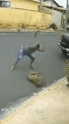 让你咬人，被打死了吧[笑着哭]