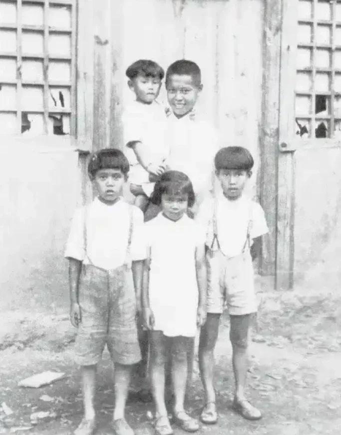 杨家兄妹都是学霸|2007年那年8月,四兄妹合影清华园,左起杨振玉、杨振宁、杨