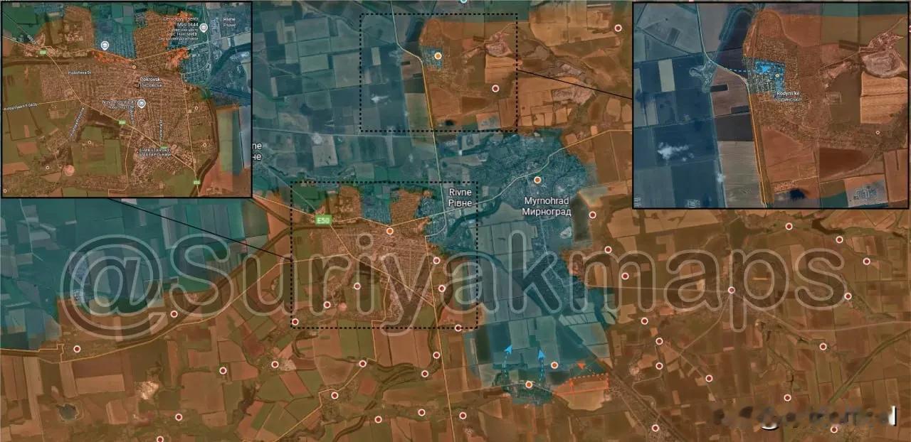 罗金西克北部都是平房，乌军硬冲确实可以冲进去。但俄军只要稳稳守住南部，就不会有太