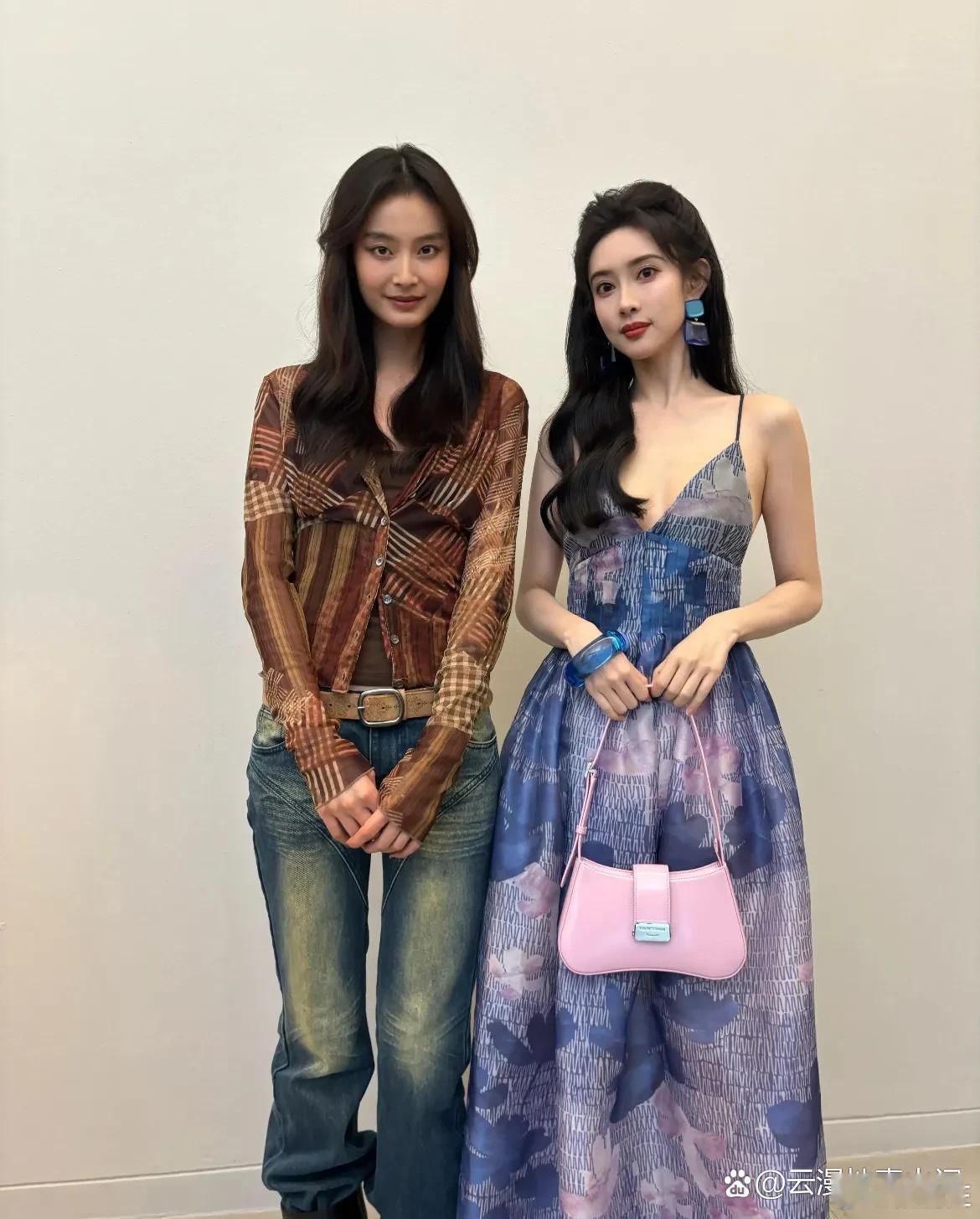 不愧是明星，气场就是比普通人大。