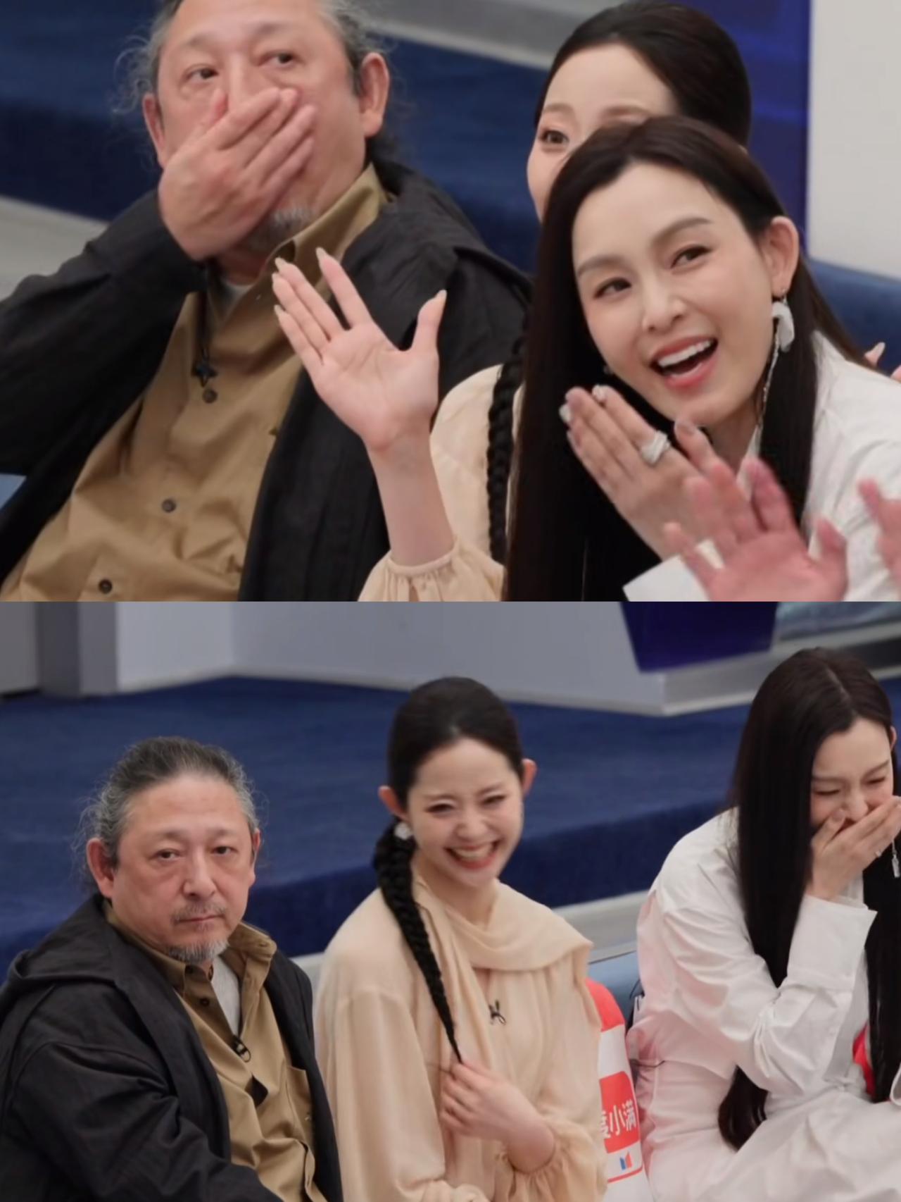 芒果台这回真的是虐待老人了58岁的三宝陪妻子万千惠参加浪姐。节目组把这对老夫