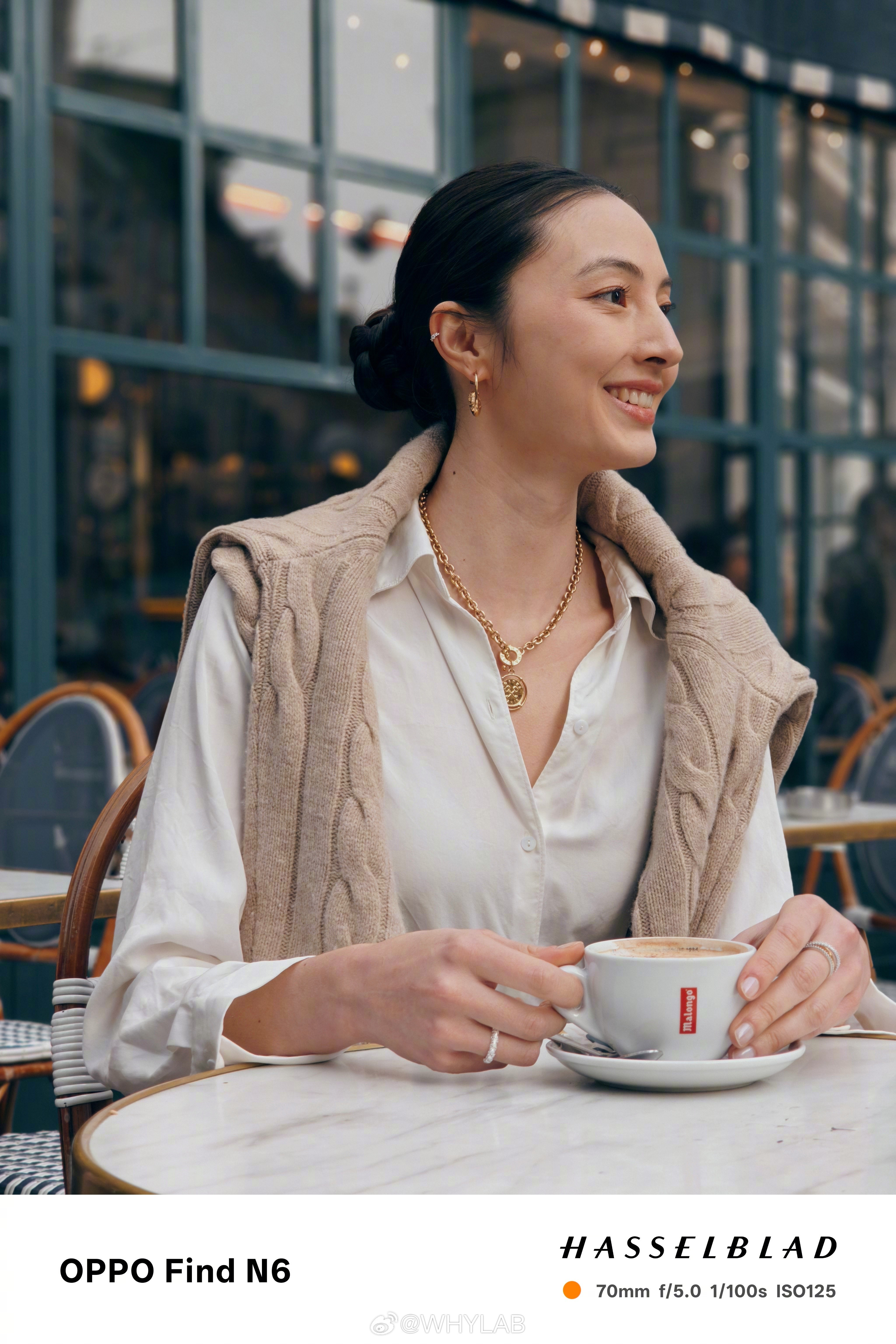 OPPOFindN6官方样张，搭载哈苏2亿四摄，丹霞色彩还原镜头，肤色