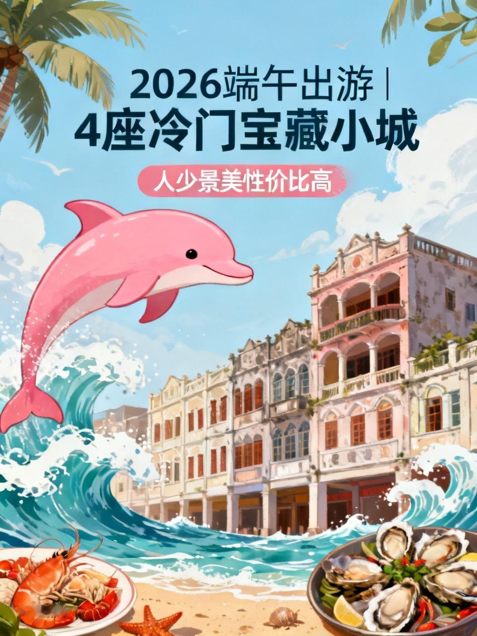 2026端午出游｜4座冷门宝藏小城，人少景美性价比高端午出游新趋势火了！“热