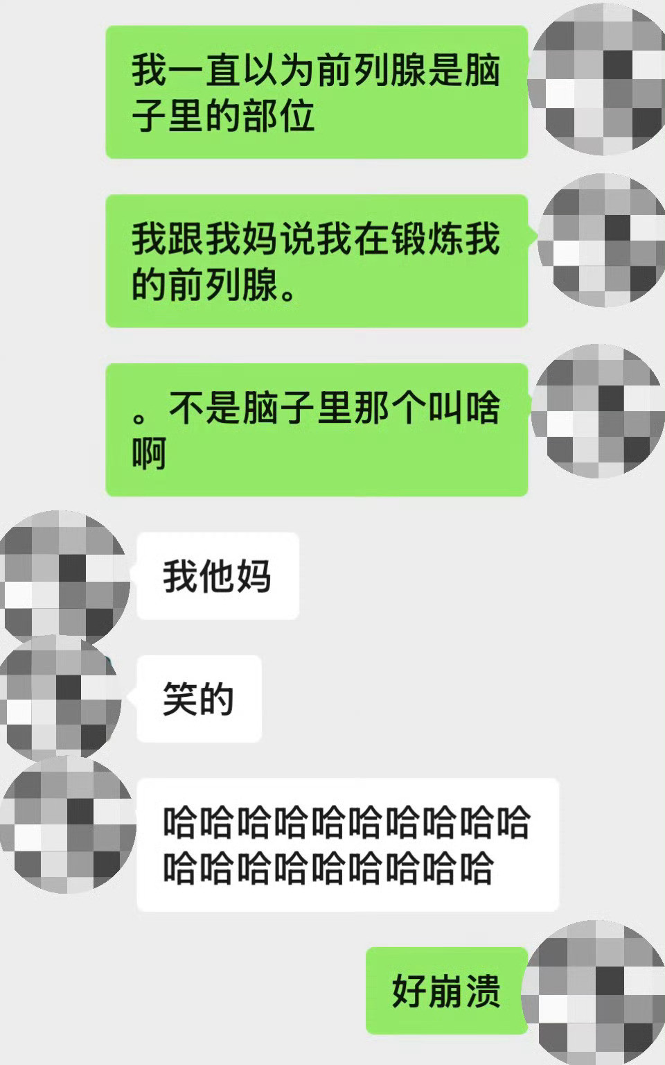 把前额叶记成前列腺了我笑昏厥了，救命啊。