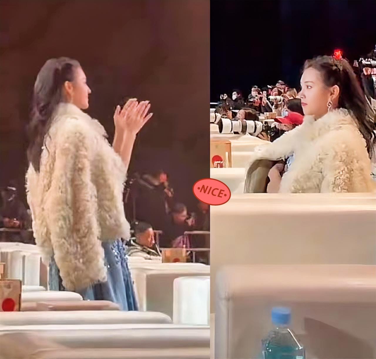 文化工作者还得有文化这句话的含金量还在上升你看昨晚郭宇欣，只有她是唯二坐到晚