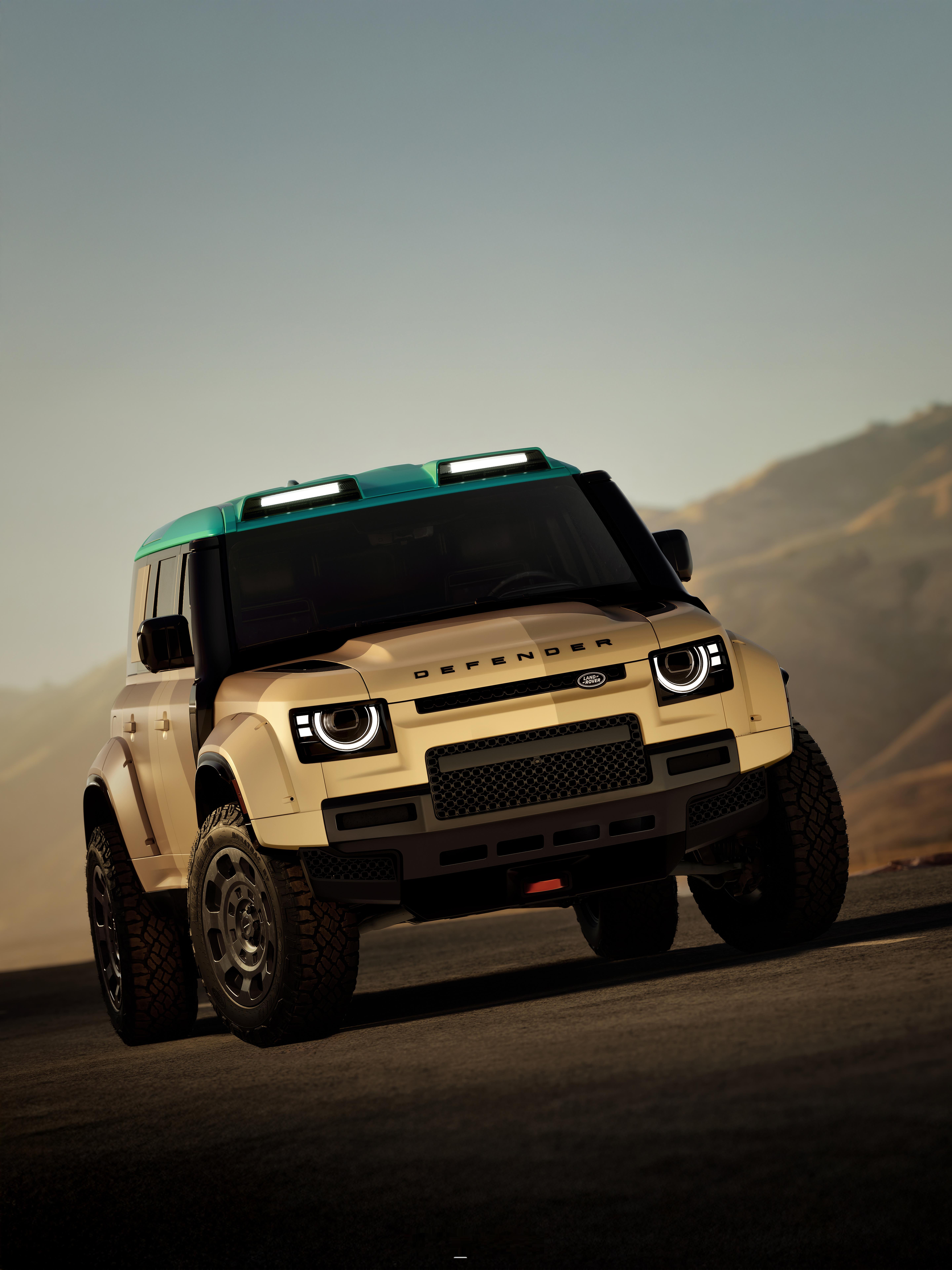 Defender Dakar 达喀尔冠军赛车可以合法上路了！路虎卫士 ...