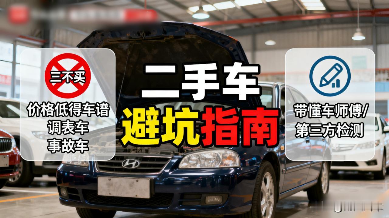 二手车水太深？记住这“三不买”！做二手车的朋友喝多了跟我说实话：价格低得离谱