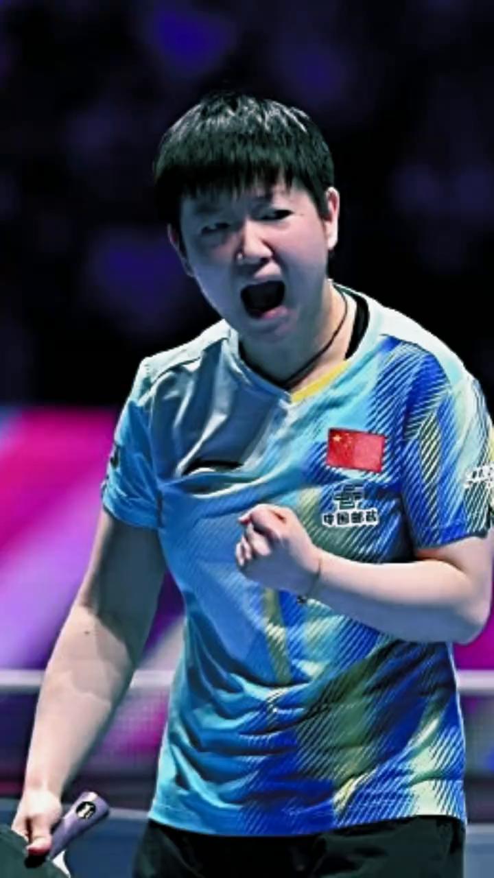 世界第一竟然也会急？你见过吗？孙颖莎十比八领先，手都在抖，赛后自己说急于求成，