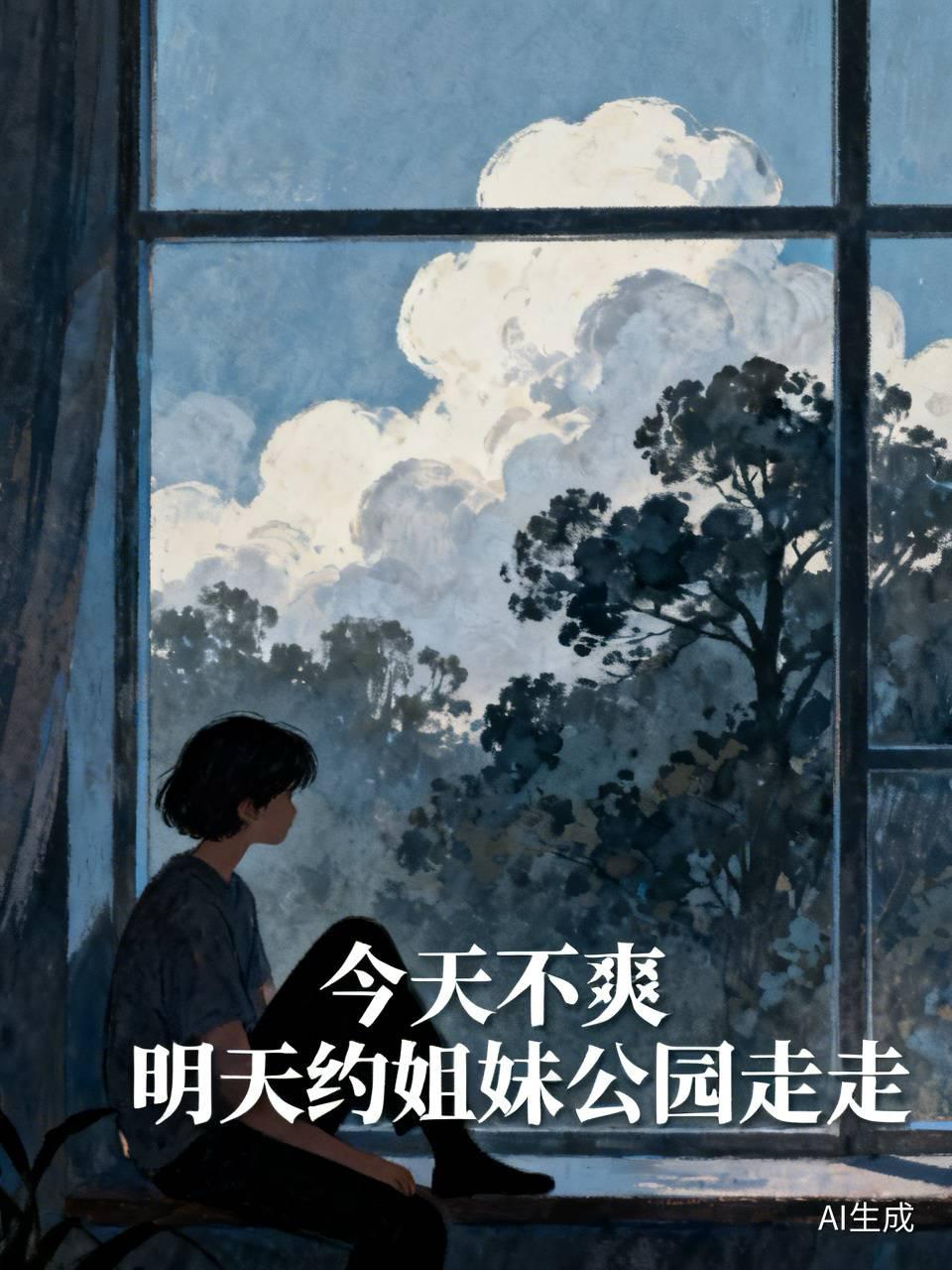 今天心情不爽，就是不爽。退休了，按理说该享清福了，可今天就是烦。早上买菜被人