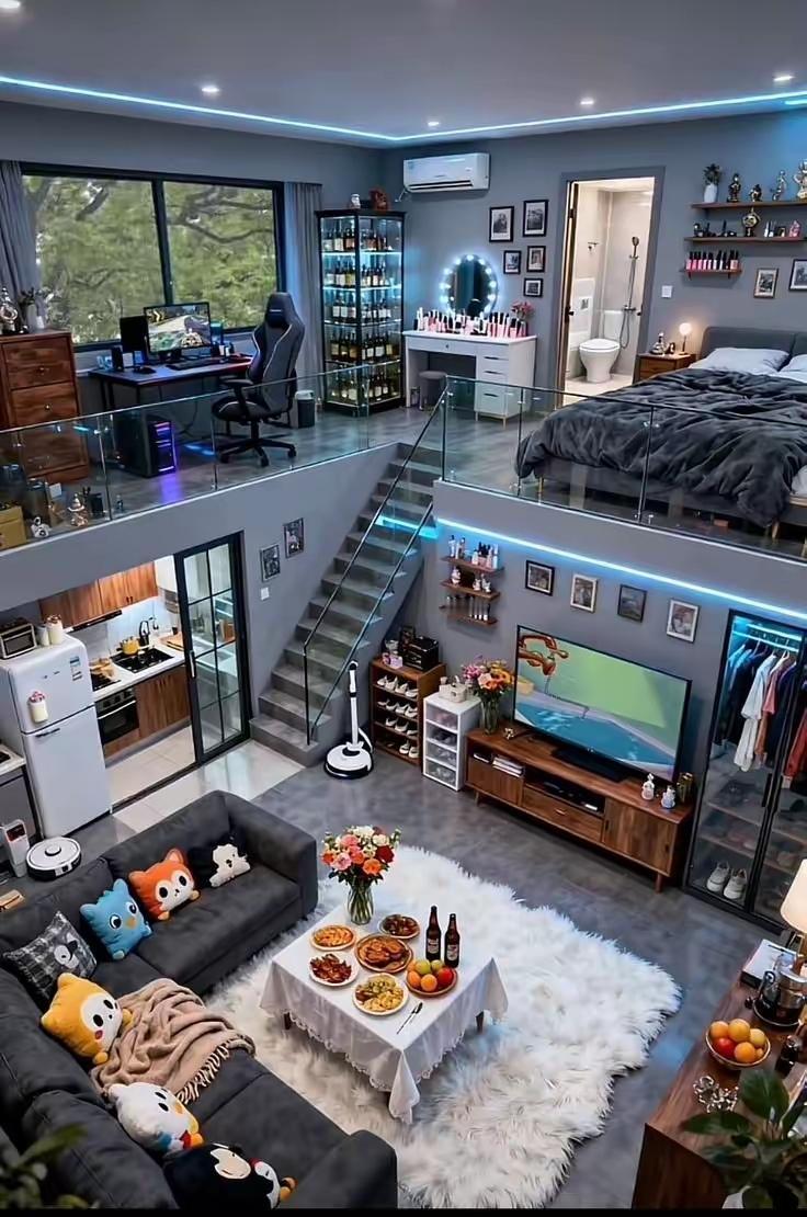 这不就是男人理想的家吗