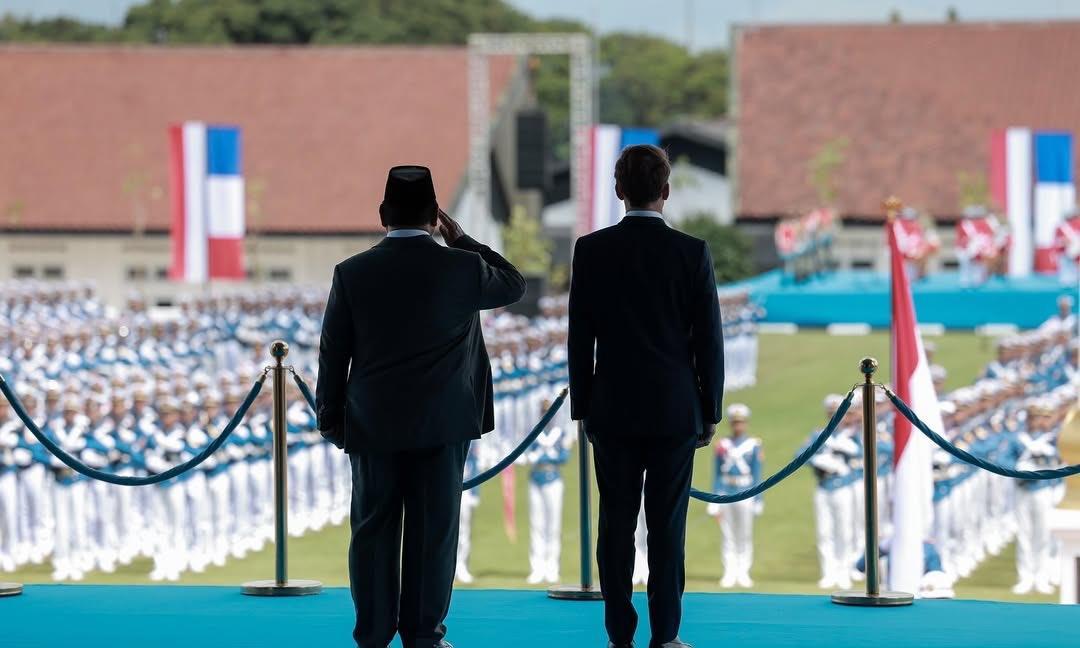 印度尼西亚总统普拉博沃今天（5月29日）发文说：“今天，我与法兰西共和国总统马克
