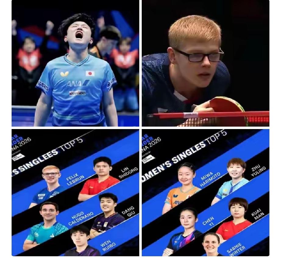 张本智和隔空喊话小勒布伦，把林诗栋往死里打。张本智和喊话小勒布伦，林诗栋惨遭