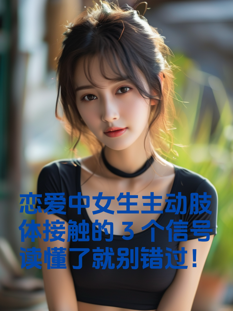 恋爱中女生主动肢体接触的3个信号，读懂了就别错过！