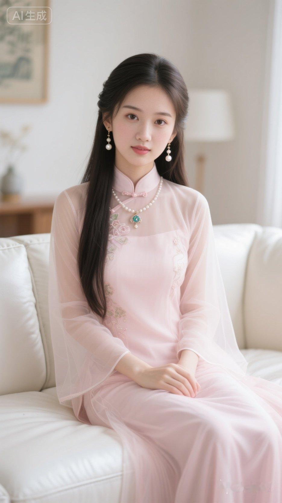 温柔古典的旗袍美人，尽显东方韵味。