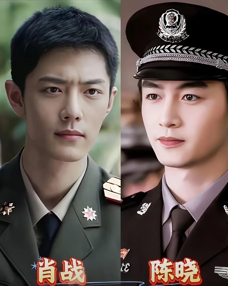 男演员一穿军装警服，气质直接封神！谁才是你心里的白月光男神？在我这儿，军装
