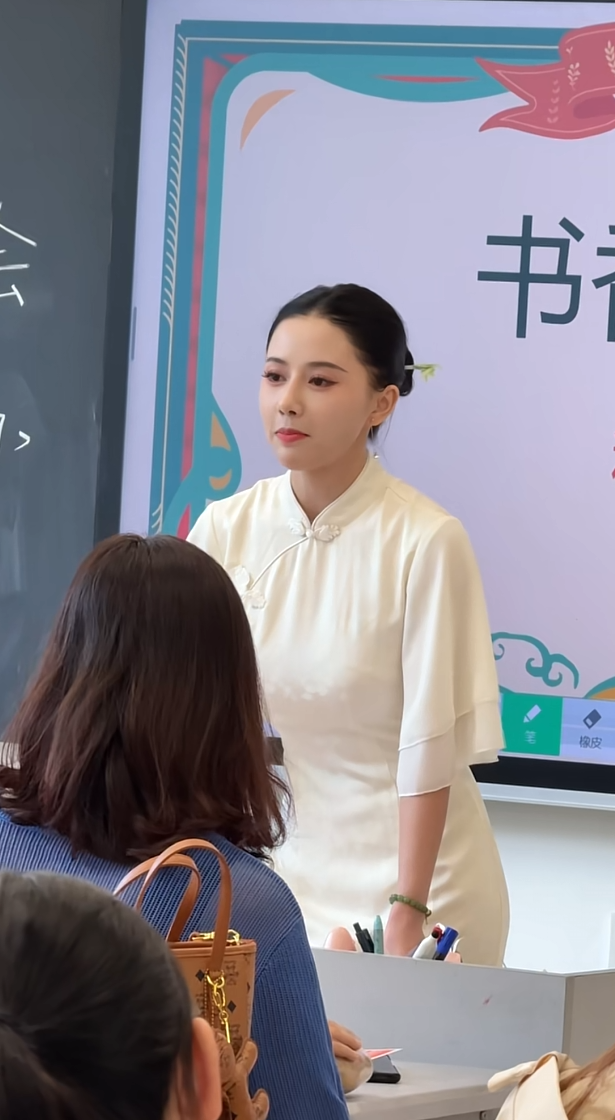 和家里人一起来参加演讲