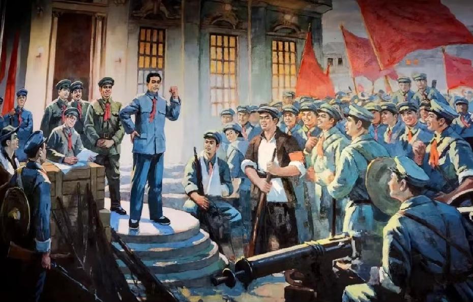 南昌起义第一枪首功周恩来，朱德的高光在于兵败之后的持续坚守。最近网上关于人