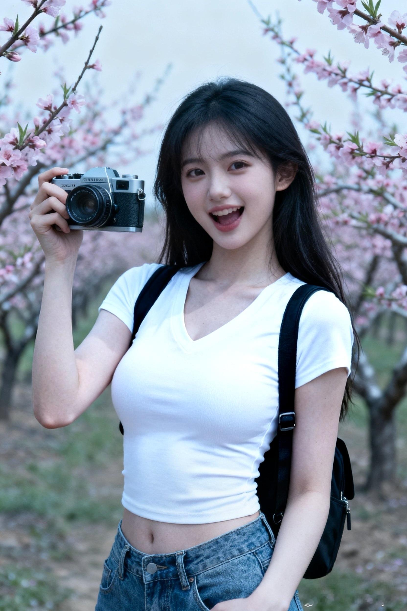 讲真，好想回到那年桃花盛开的时候！那年三月三，有桃花，有你！行摄漫记聂小仙