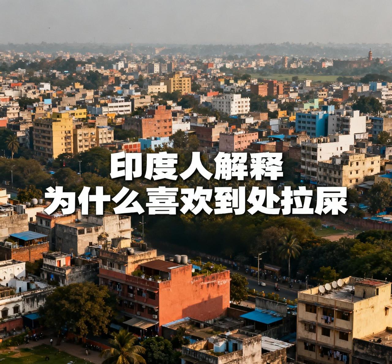 说真的，以前我也觉得印度人爱在户外解决生理问题，纯粹是因为不讲卫生。但最近看了些