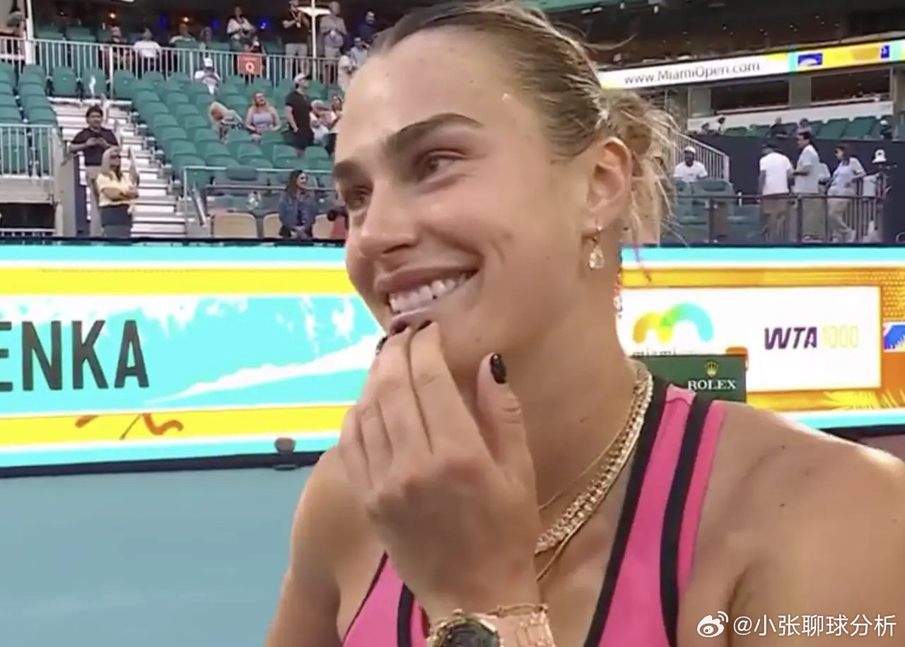 9战郑钦文8胜1负！萨巴伦卡回应：她是超厉害的对手我选对了老公北京时间3月24