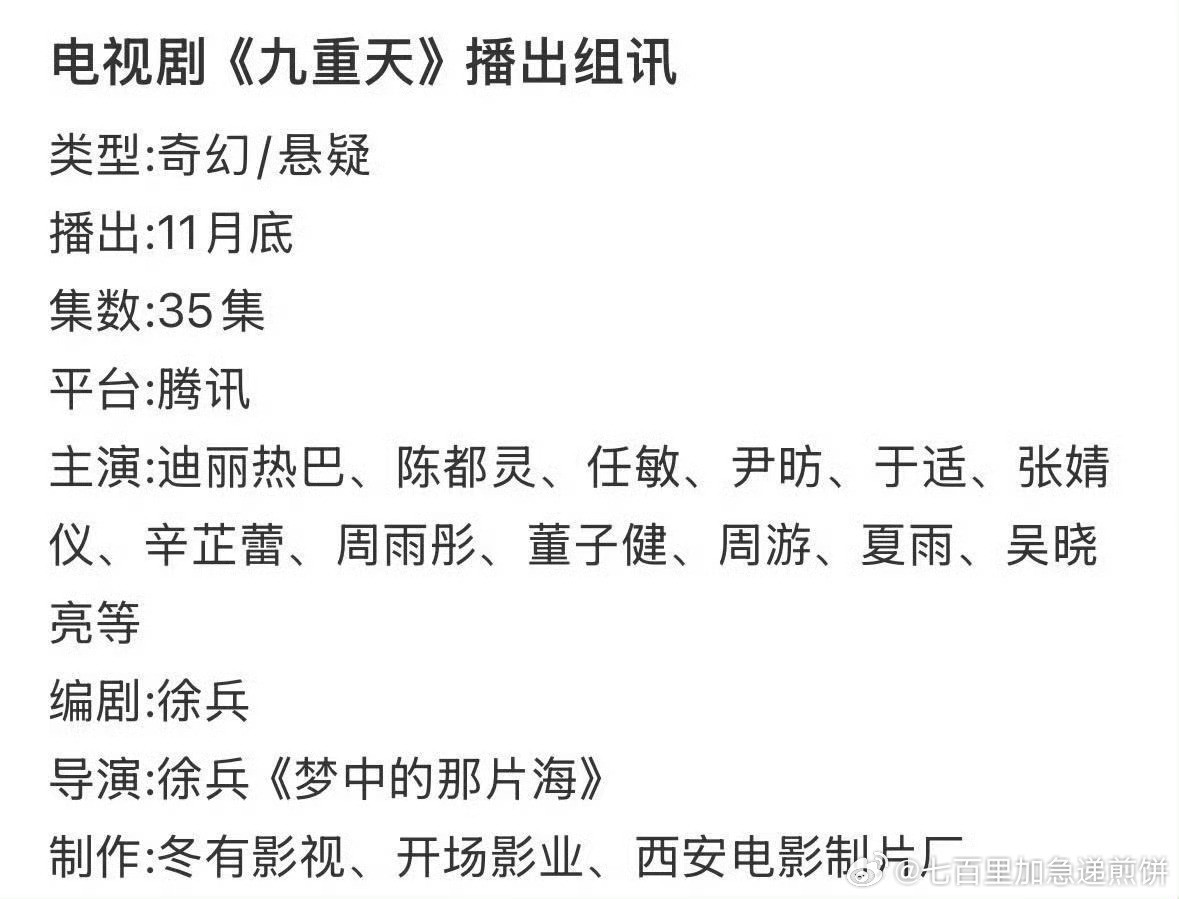九重天组讯，好牛的星光阵容
