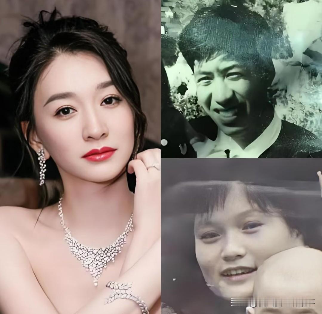 李小冉才是顶级基因彩票，李小冉完美避开父母缺点，专挑优点遗传。脸型随爸爸小巧精