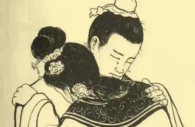 古时，一男子帮婶子杀猪，婶子非让他拿块肉回去，男子拗不过只好带回家。快到村口时，
