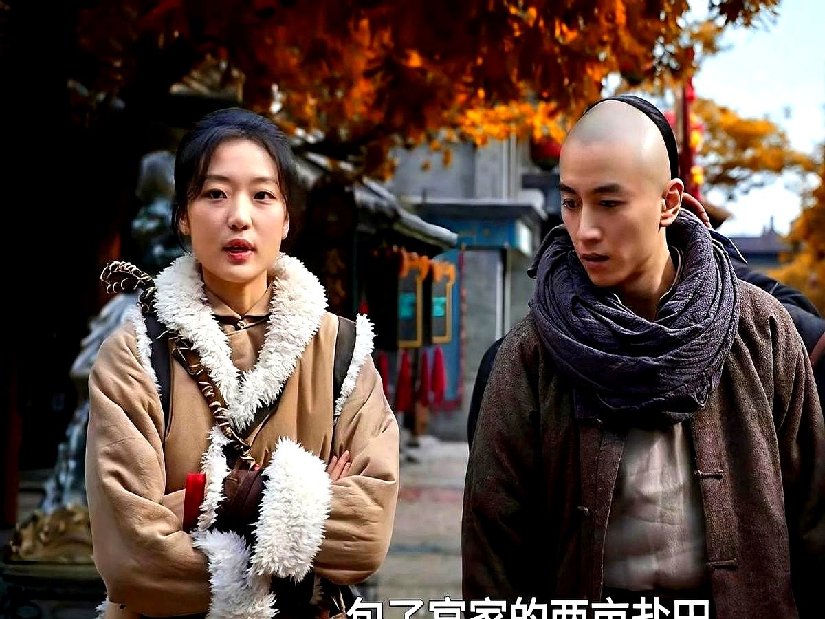 就刚才刷到一张图，一口气差点没上来。这张图里，孙千和陈晓的古装同框...