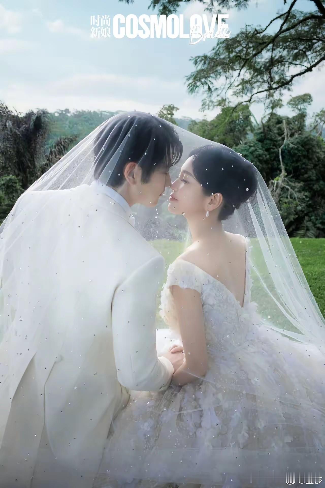 金莎官宣了婚纱照，在巴厘岛拍的，那唯美的画面，看了很难不让人说一句羡慕。年龄