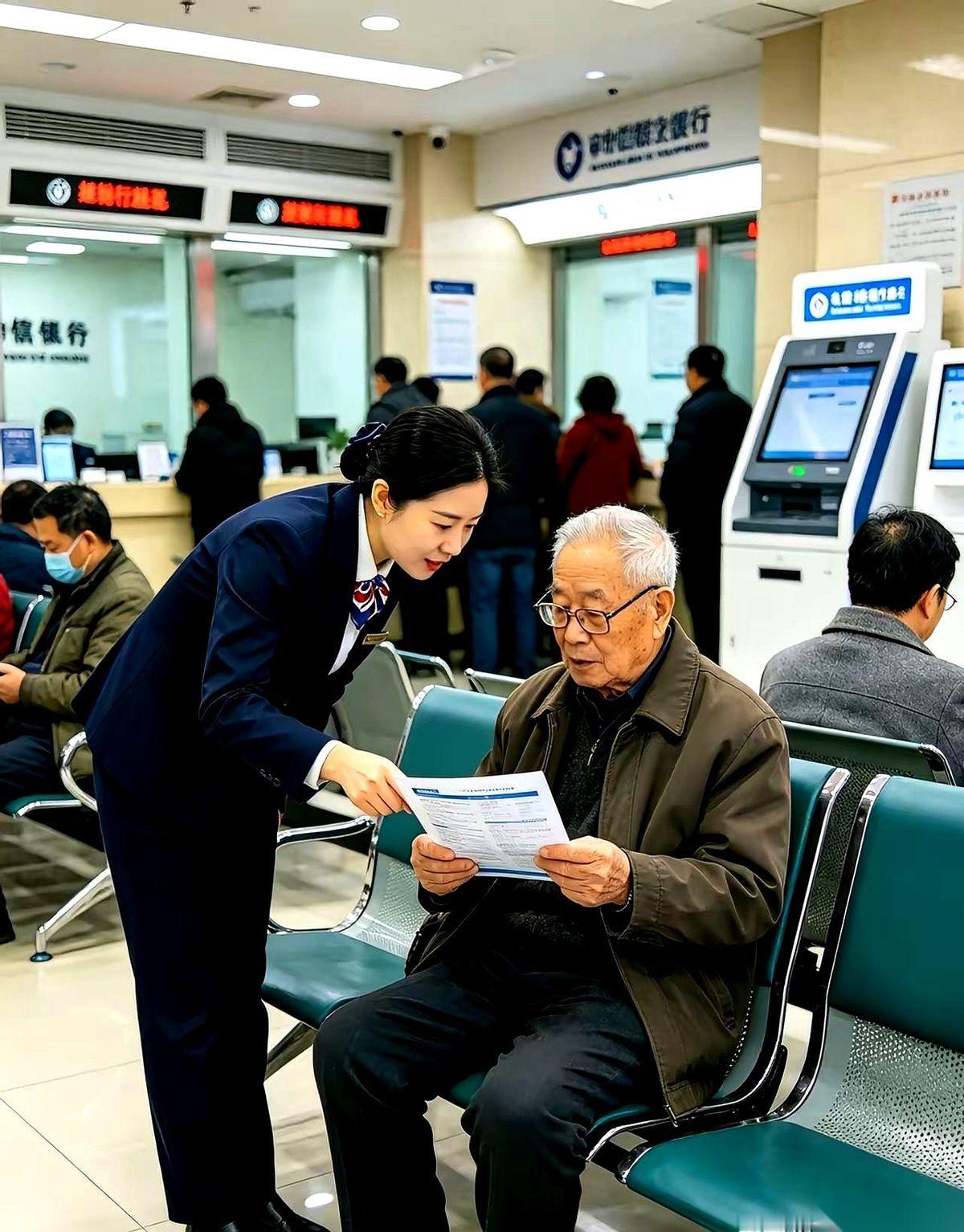 “小伙子，我就问一句，这钱放进去，本金会不会没？”银行大堂里，空调冷气开得足，