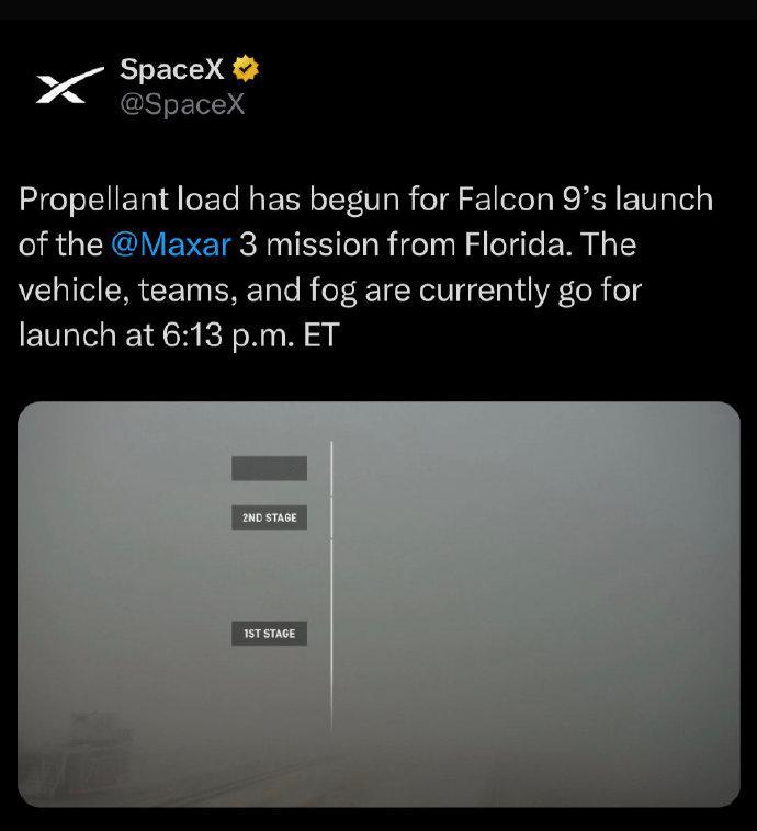 新年新思路！【SpaceX航天准备发射一枚猎鹰九号Falcon9火箭执