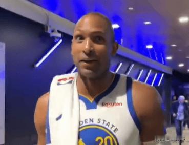现在可是队友了!霍福德谈库里:“这种感觉不一样,我不说谎,我现在感觉非常好。