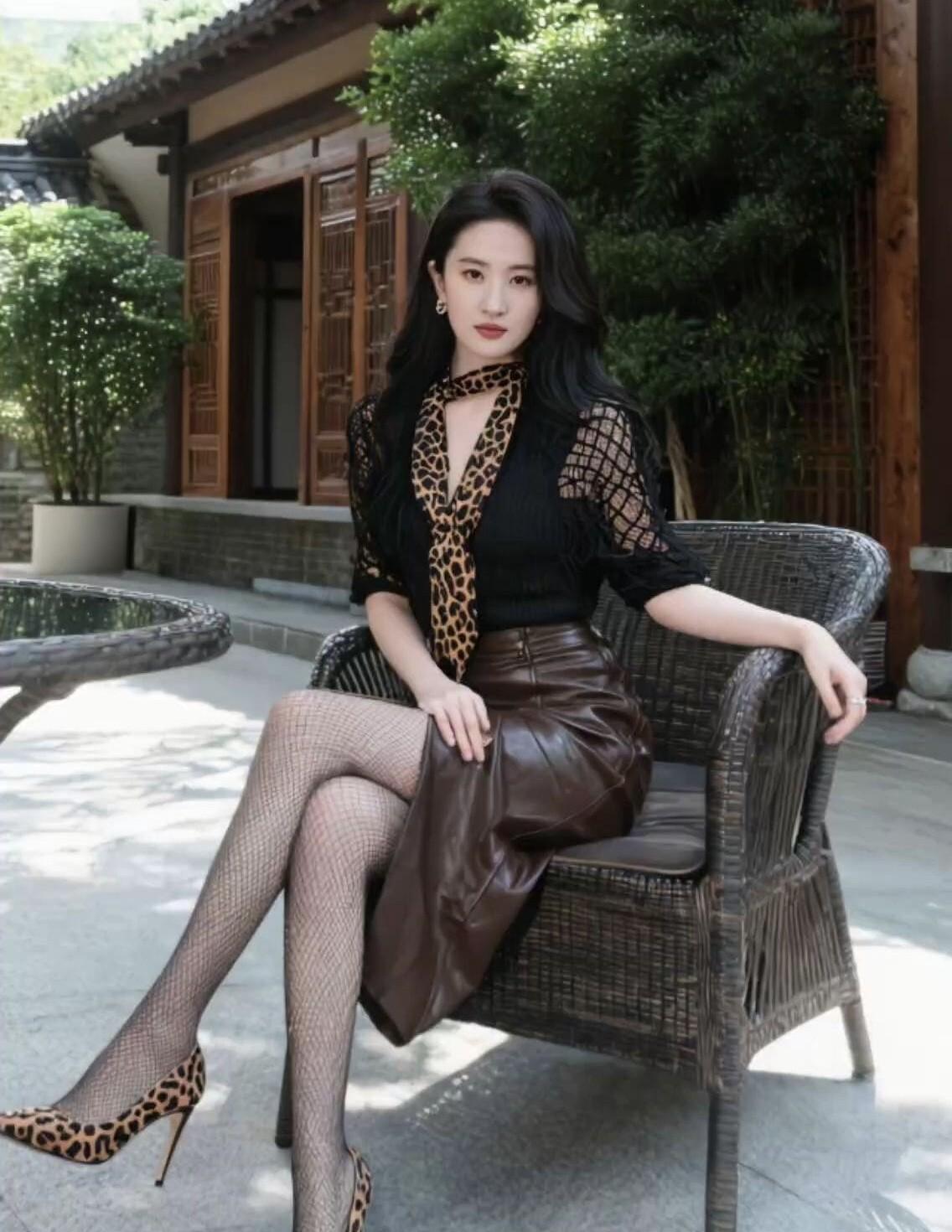 刘亦菲，内娱唯一集美貌和气质于一身的大美女，人家不美颜、不整高科技的那些狠活，这