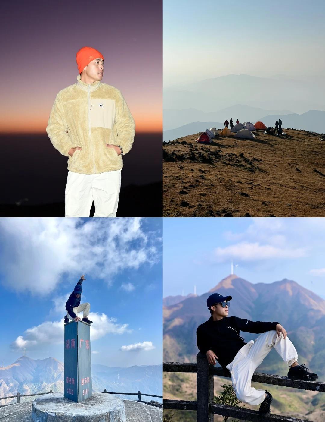 一脚踏三省的万时山重装徒步露营攻略🌈Hi宝子们👋我是热爱山野的至尊宝也养